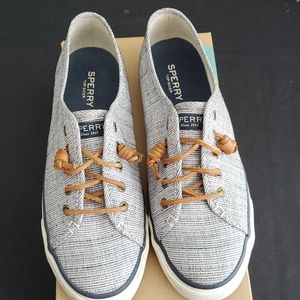 Sperry Seacoast Crosshatch Tennis Shoe